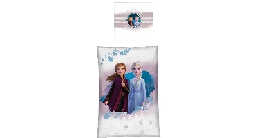 Disney Frozen Dekbedovertrek forest 140 x 200 cm - Polyester
