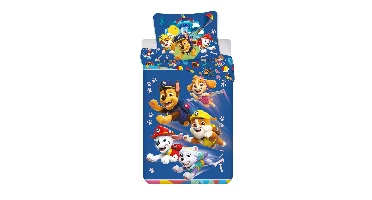 Paw Patrol peuterdekbedovertrek Brave 100 x 135 cm - 40 x 60 cm