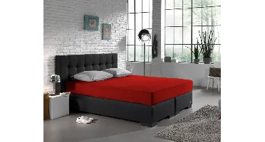 Dreamhouse Enkel Jersey 135 gr. Hoeslaken Rood 160/180 x 200 cm