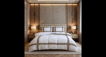 Dreamhouse Alberto Taupe 200 x 200/220 cm