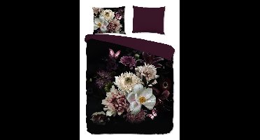 Pure Dekbedovertrek "Marleen" - Rood - (240x220 cm) - 100% Polyester