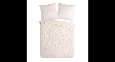 Pure Dekbedovertrek "Elegance" - Bruin - (200x200 cm) - 100% Polyester