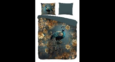 Pure Dekbedovertrek "Savaya" - Blauw - (200x220 cm) - 100% Polyester