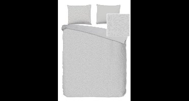 Pure Dekbedovertrek "Venlo" - Grijs - (200x220 cm) - 100% Polyester