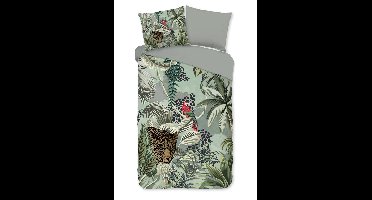 Pure Dekbedovertrek "Isla" - Groen - (140x220 cm) - 100% Polyester