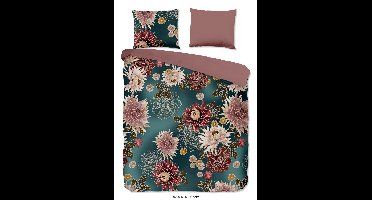 Pure Dekbedovertrek "May" - Blauw - (200x220 cm) - 100% Polyester