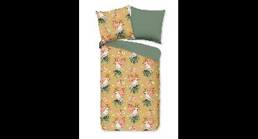 Pure Dekbedovertrek "Kakatoe" - Geel - (135x200 cm) - 100% Polyester