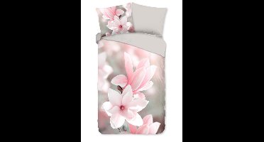 Pure Dekbedovertrek "Magna" - Roze - (140x220 cm) - 100% Polyester