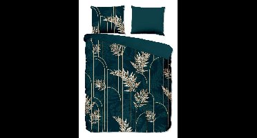 Pure Dekbedovertrek "Malak" - Groen - (240x220 cm) - 100% Polyester