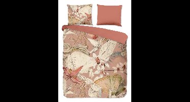 Pure Dekbedovertrek "Ramani" - Roze - (200x220 cm) - 100% Polyester