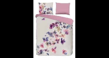 Pure Dekbedovertrek "Seblia" - Grijs - (240x220 cm) - 100% Polyester