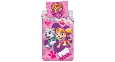 Paw Patrol dekbedovertrek 140 x 200 cm - 70 x 90 cm (polyester)
