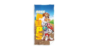 Paw Patrol strandlaken Boss Pups 70 x 140 cm