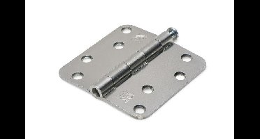 Scharnier 89x89mm staal vz roh