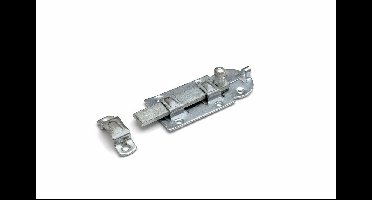 Rolschuif vlak 140mm verzinkt