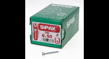 Spax bolkop pz 6,0x50(200)