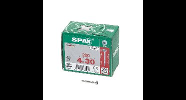 Spax bolkop t20 4,0x30(200)