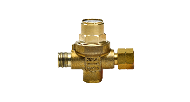 Propaandrukregelaar zonder manometer 2 bar 6 kg/h G 3/8 inch LH SIEVERT