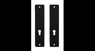 Kortschild type 180/41 ex kruk tbv PC 55 Zwart