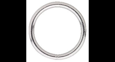 Gelaste ring / 045-08 mm / RVS AISI 316