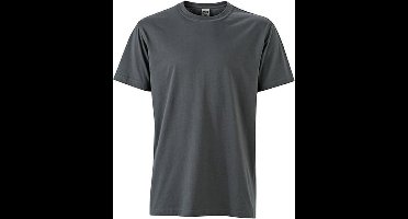 Fusible Systems - Heren James and Nicholson Workwear T-Shirt (Donkergrijs)