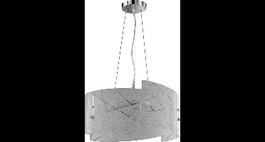 TRIO SANDRINA - Hanglamp - Wit - excl. 3x E27 4 W - Plafondbevestiging - In hoogte verstelbaar