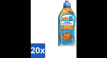 BSI – pH Down Liquid – pH Verlager voor Zwembad & Spa – 1 L - Bulkverpakking - 20 stuks