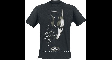 Batman The Dark Knight Grey Poster Heren T-shirt - zwart - L