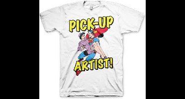 DC Comics Superman Heren Tshirt -XL- Pick-Up Artist Wit