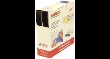 FASTECH® B25-STD999910 Klittenband Om op te naaien Haak- en lusdeel (l x b) 10 m x 25 mm Zwart 10 m