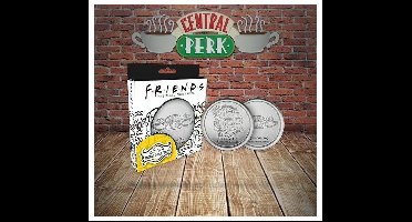 AbyStyle Metalen Onderzetters - Friends - 4 Onderzetters