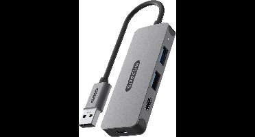 Sitecom - USB-A to 2x USB-A + 2x USB-C Hub