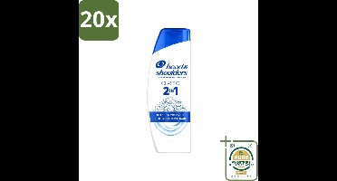 20 x Head & Shoulders – 2-in-1 – Classic – 625 ml - Wasstrips - Anti-roos Shampoo - 2-in-1 Shampoo - Shampoo Tegen Roos - Hoofd En Schouders - Haar Verzorging