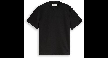 Tom Tailor Denim - Sweatshirt met korte mouwen en relaxte pasvorm - Maat L - Black