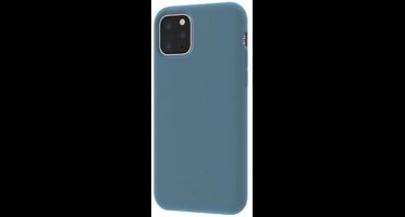 Nova Apple iPhone 11 PRO hoesje - Feel Slim Silicone Case geschikt voor iPhone 11 PRO hoesje - Blauw