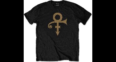 Prince - Symbol Heren T-shirt - L - Zwart