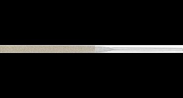 Diamantnaaldvijl 140mm vlakstomp rd.