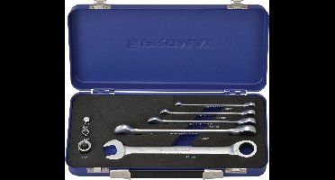 Promat 8-delige steek-/ringratelsleutel-set - 8-19mm - 4000821505