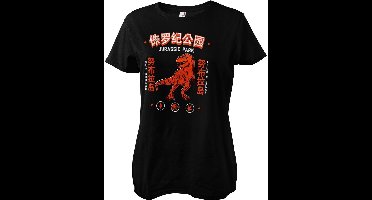 Jurassic Park - Isla Nublar Girly Tee dames-T-shirt zwart