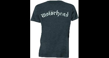 Motorhead - Distressed Logo Heren T-shirt - XL - Grijs