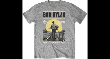 Bob Dylan - Slow Train Heren T-shirt - L - Grijs