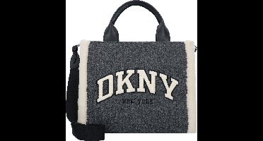 DKNY Handtas Schoudertas Hadlee MD Tote Bag DK Gray Combo Grijs