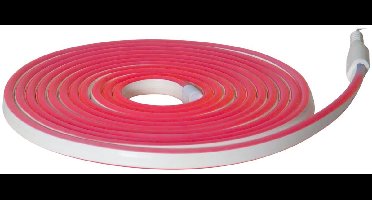 Star Trading LED-lichtbuis 'Flat Neon LED', 480 LED's, buiten, rood, 5m