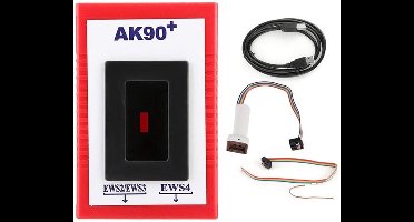 KARZO - Autosleutelprogrammeur, AK90 + Autosleutelprogrammeur V3.19 Match Diagnostic Tool Programmeur Identificeer sleutels voor EWS AK90 KEY-PROG