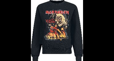 Iron Maiden The number of the beast Heren Sweatshirts - zwart - M