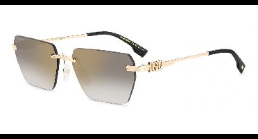 Dsquared2 D2 0102/S Gold black 2 58/16/145 MAN Zonnebrillen