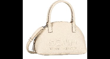 TOM TAILOR schoudertas handtas Aveline Bowling Bag Creme White crème
