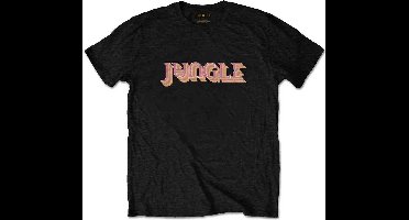 Jungle - Colour Logo Heren T-shirt - XL - Zwart