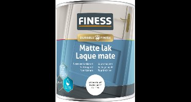 Finess matte lak waterbasis - gebroken wit (Ral 9010) - 750 ml.