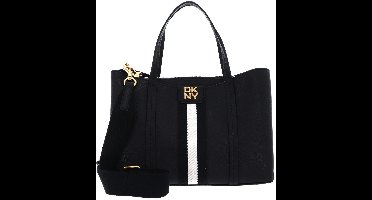 DKNY handtas schoudertas Nuri Tote Bag Crossbody Blk / Gold zwart